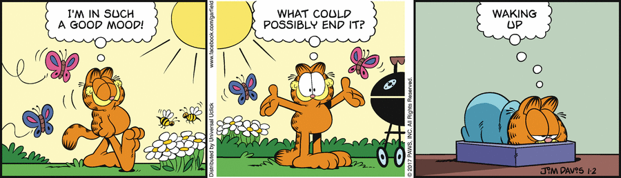 Input text from this Garfield comic.