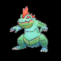 Feraligatr as grass type