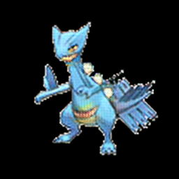 Sceptile as water type