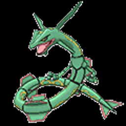 Rayquaza, dragon type