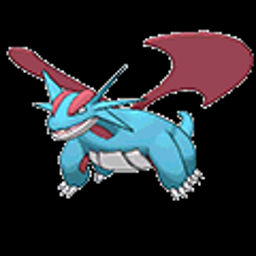 Salamence, dragon type