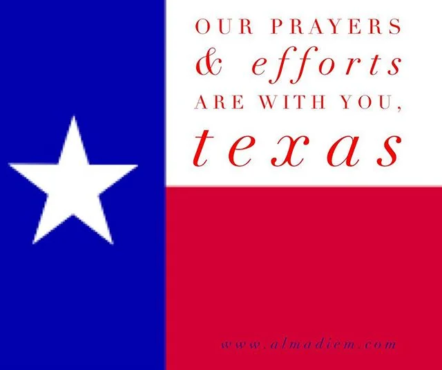 Our thoughts, prayers, and efforts are with you.❤️#hurricanharvey
