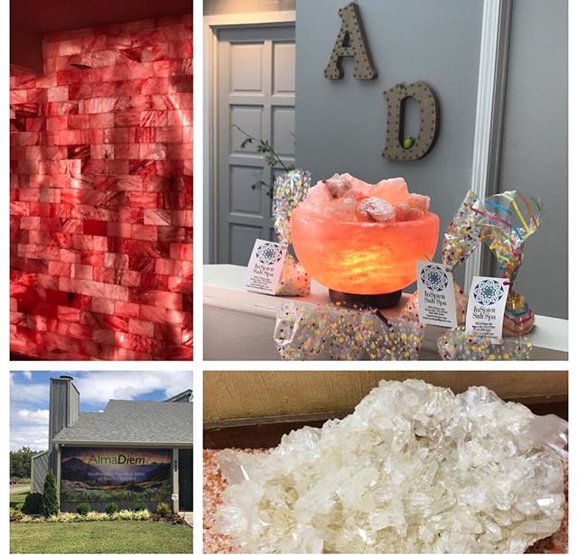 Join us TOMORROW from 1:00-3:00pm for the Grand Opening of Inspirit Salt Spa! Tons of Give-A-Ways and goodie bags! #saltspa #hymalayan #healingarts #almadiem