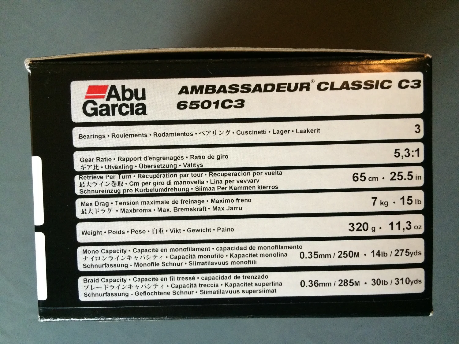 Abu Garcia Ambassadeur 6501C3 LODESTAR OUTFITTERS Abu Garcia Ambassadeur 6501C3 LODESTAR OUTFITTERS