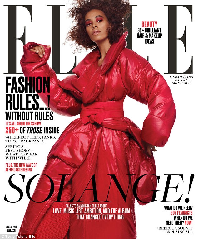 Solange Knowles for Elle March 2017