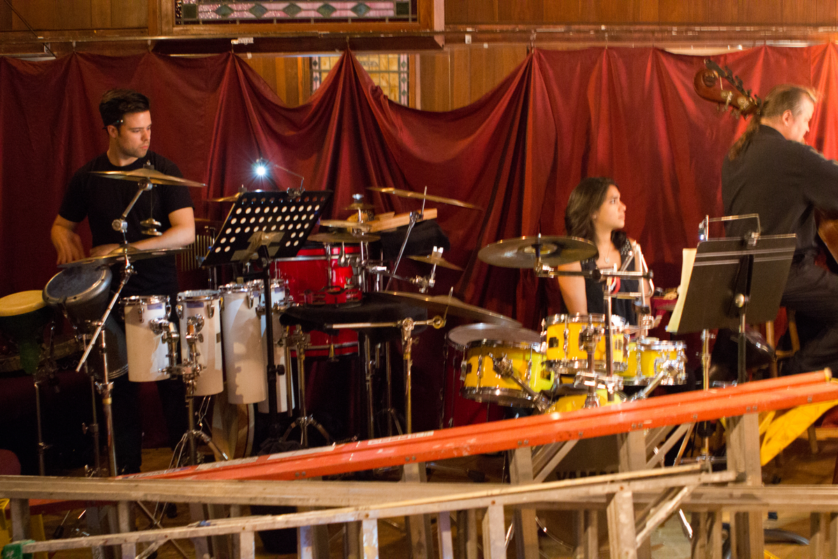 in rehearsal for Song of Solomon, the musical during for its run at the Thespis Festival 2014