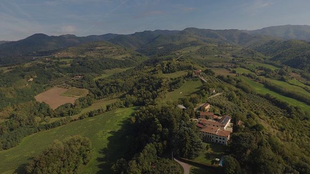 #firenze #aerialphoto #agriturismo #fattoria @djiglobal