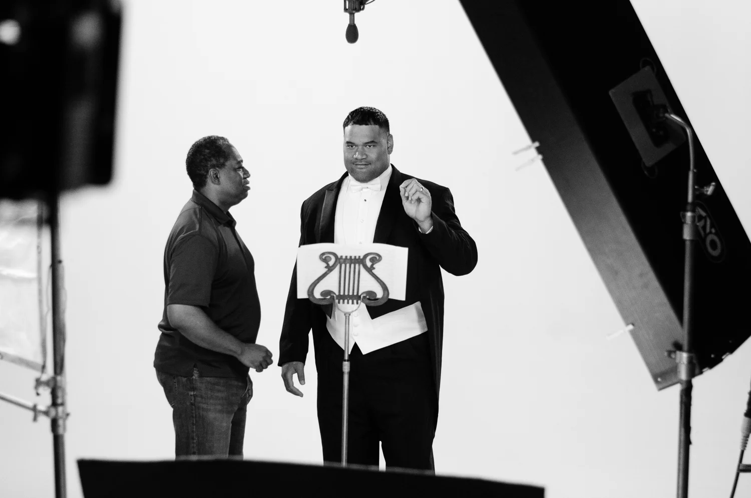 Commercial Shoot: Behind scenes royal farms Haloti Ngata