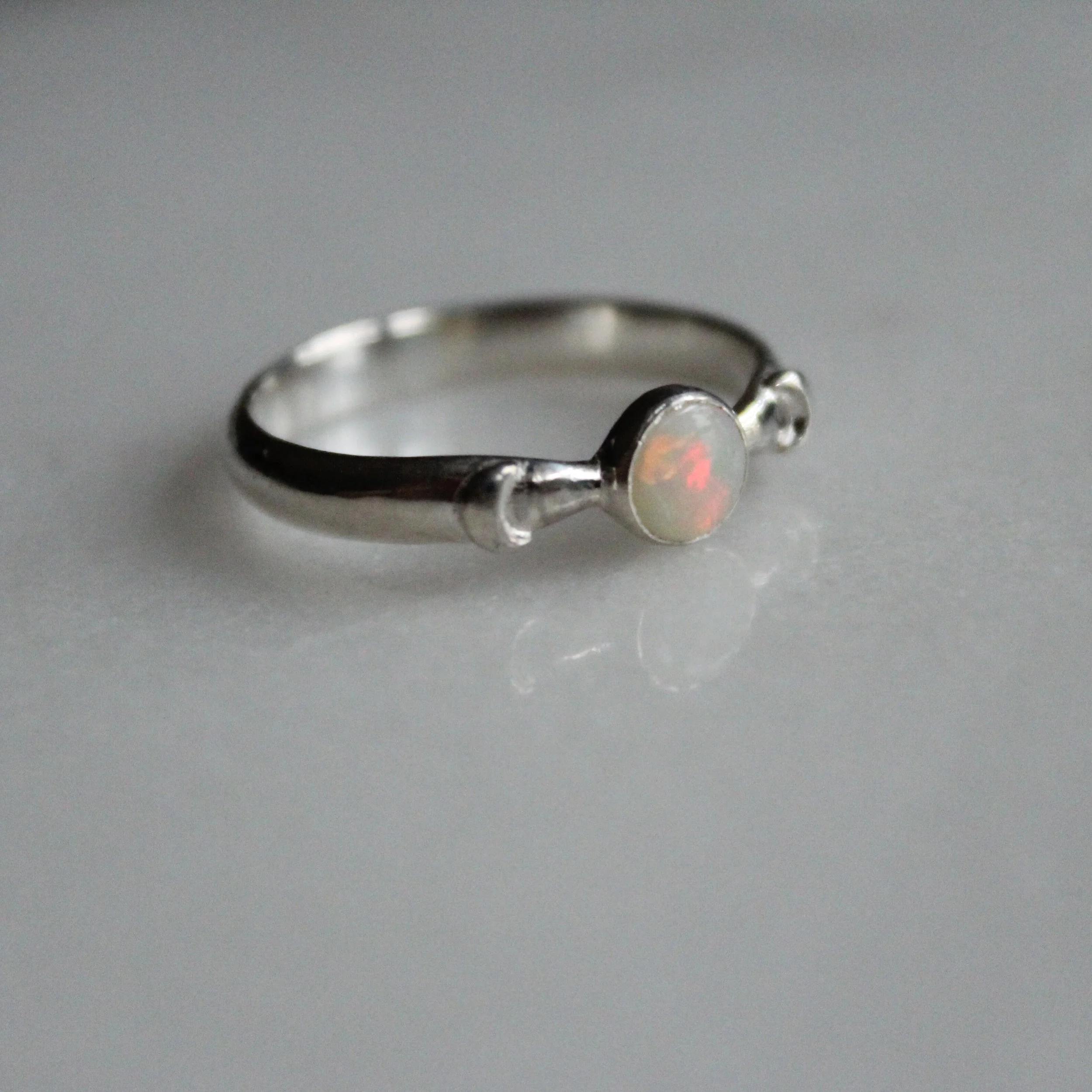 Opal Engagement Ring