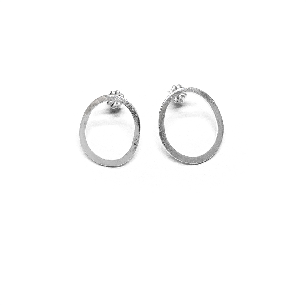 Wide Oval Periphery Earrings — Dana Antonia