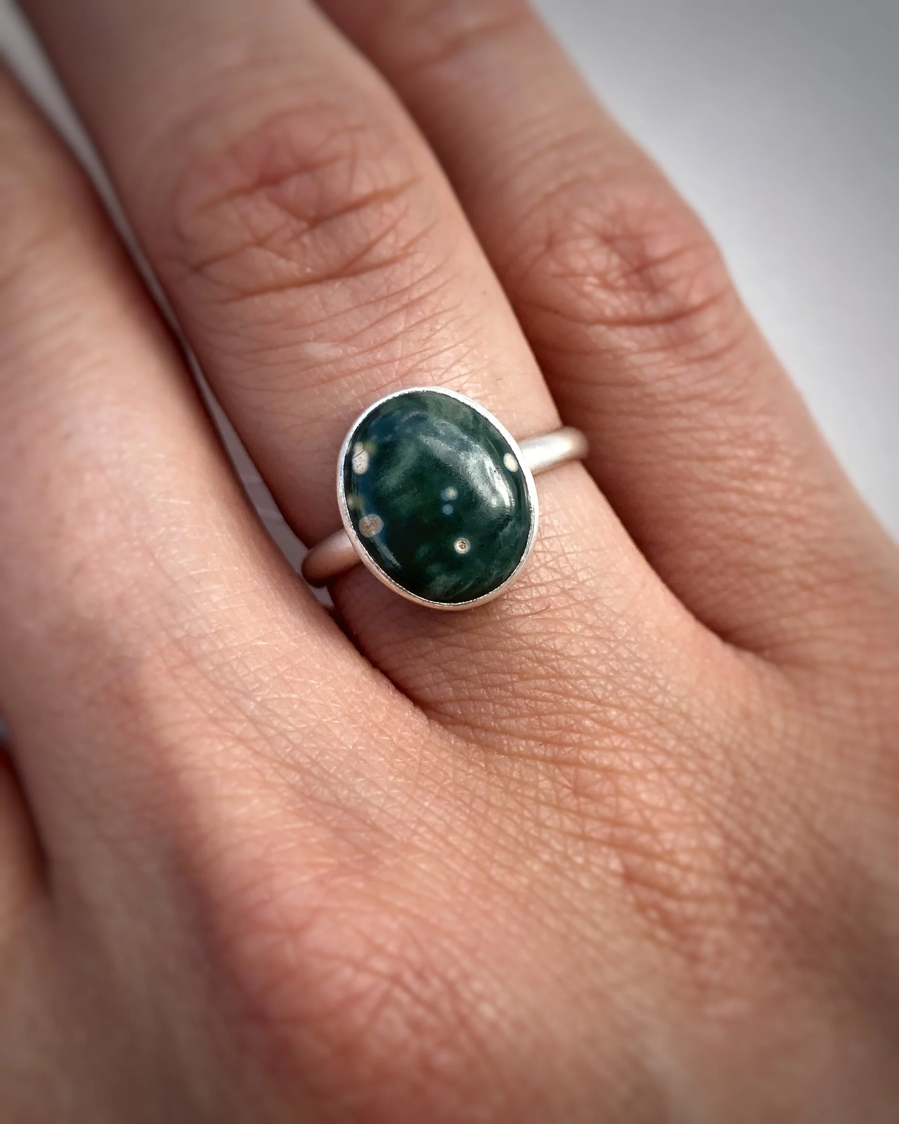 Ocean Jasper Ring