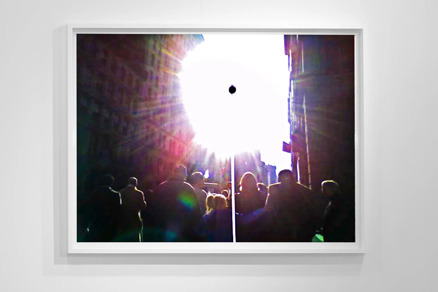 ‘Black Sun 0181,’ 48 x 64 inch, c-prints on diasec in wood frame, Black Sun Project, at Bas Fisher Invitational, 2008.