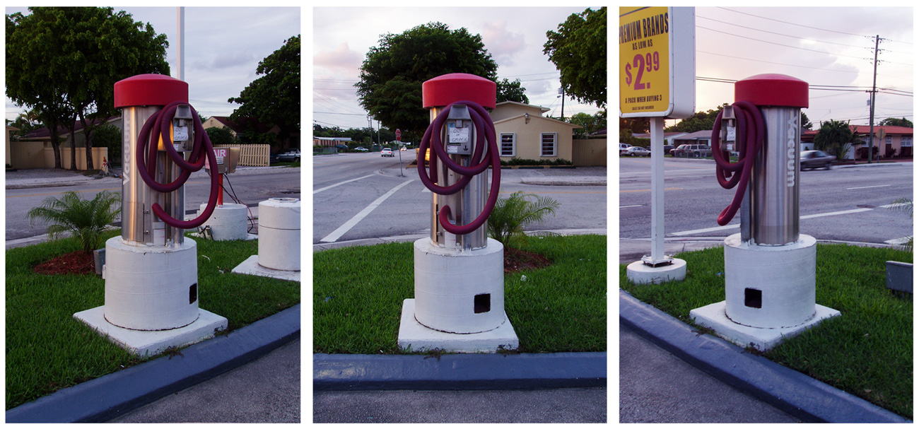 coin operated car vacuum system, out of order, Miami, FL