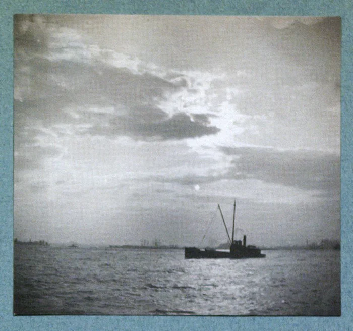 Camera Club of New York, Third Annual Dinner, 1899, boat inside detail.*