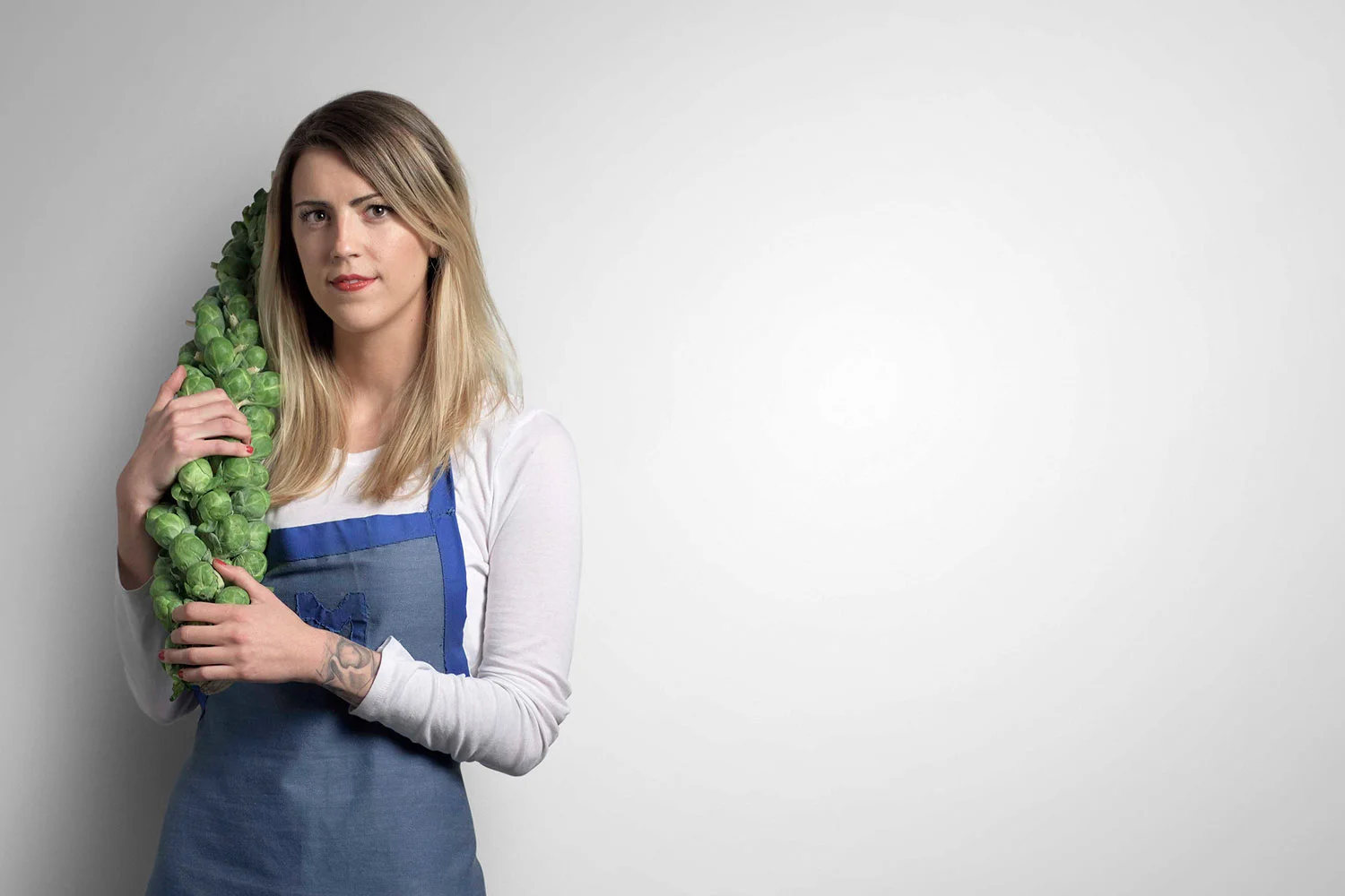 Mary Mattern, Vegan Chef nomyourself.com studio portrait for Nikon, I AM GENERATION IMAGE