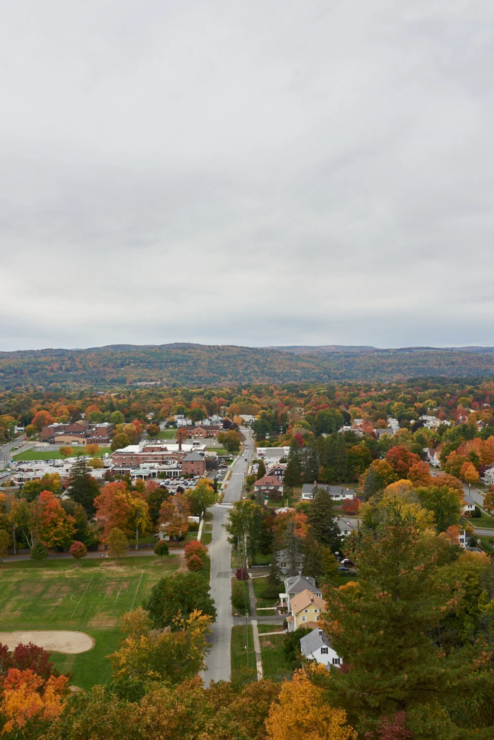 Looking west from Poet's Seat Tower. © 2016 harlan erskine.
