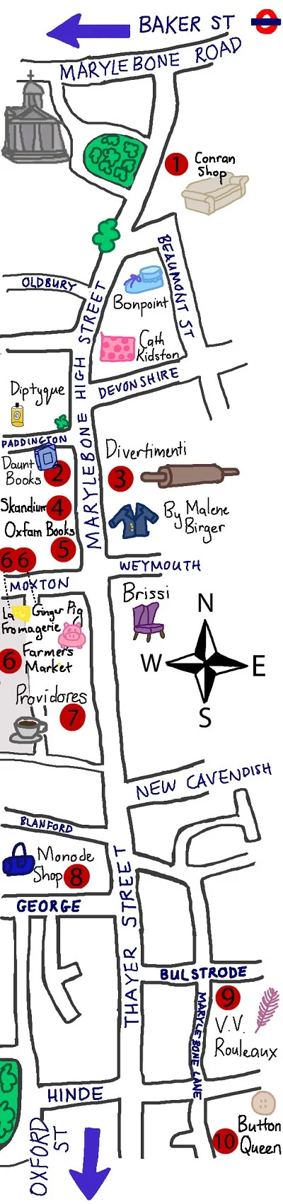 London's Marylebone High Street