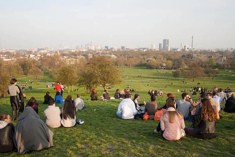 The view from Primrose Hill