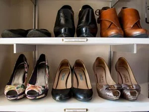 My Rakks shoe shelves