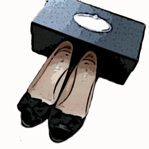 Prada kitten heels, USD$100