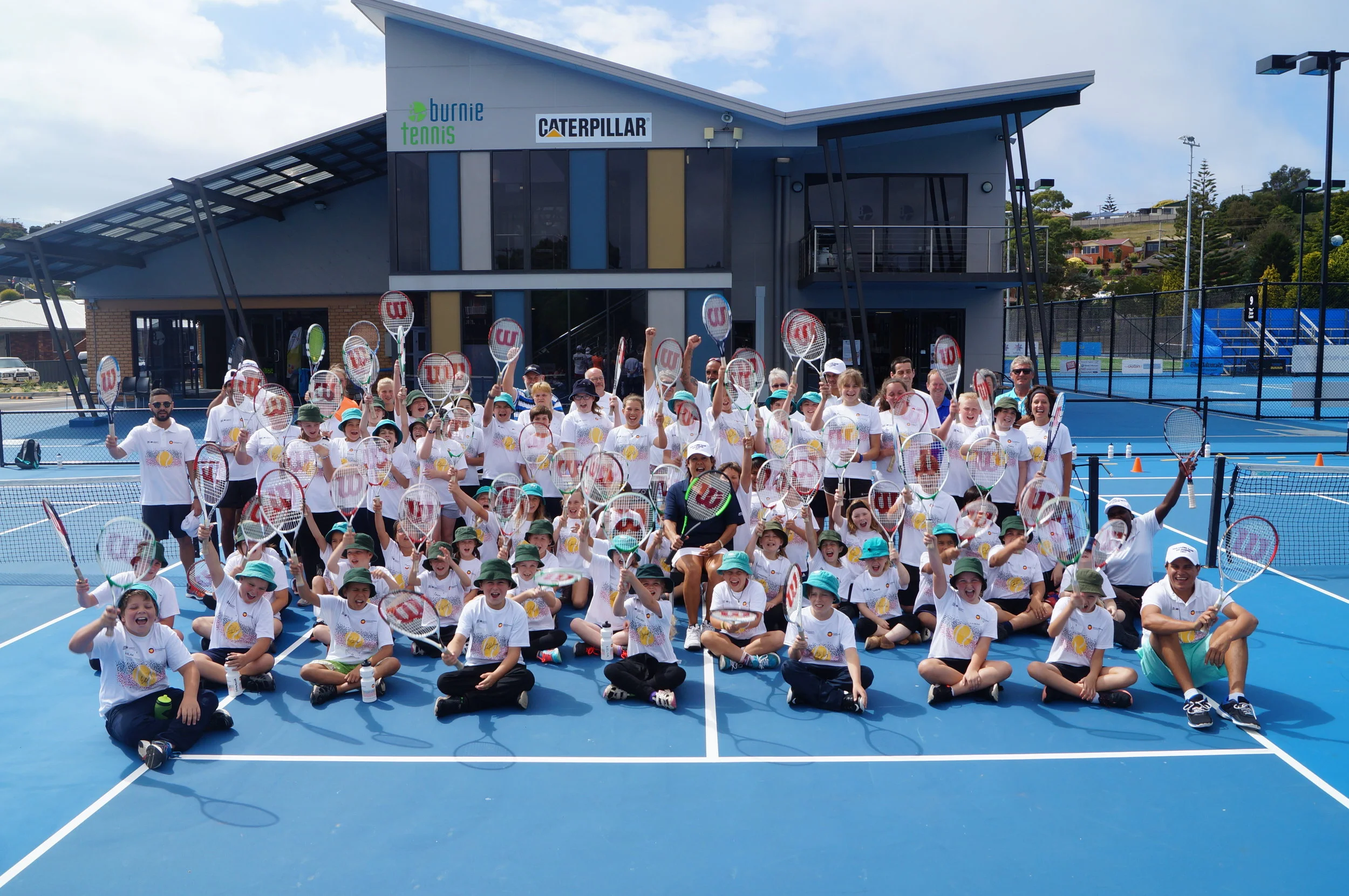 A BIG thanks to Danny and Chris and all at Burnie Tennis for hosting a wonderful day, our first in Burnie!