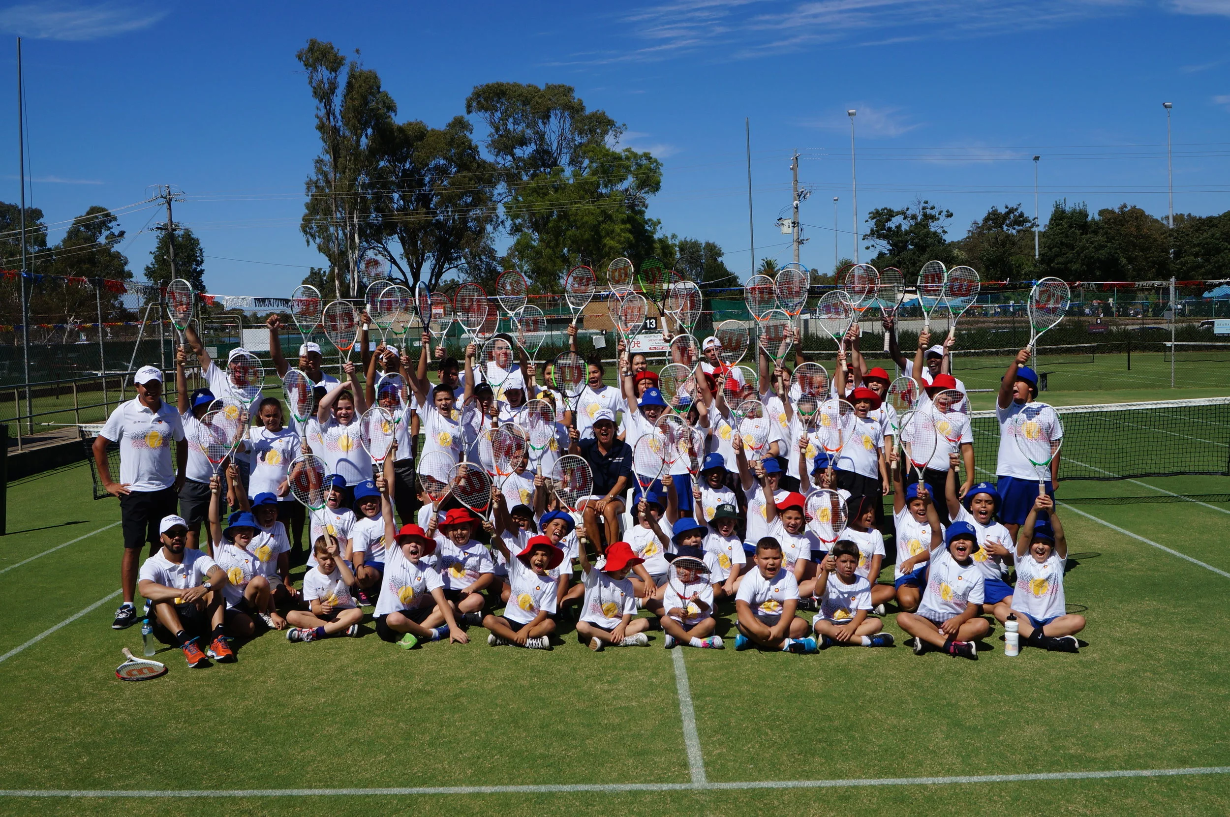 Thanks to Glen and Luke and all at the Shepparton Lawn Tennis Club