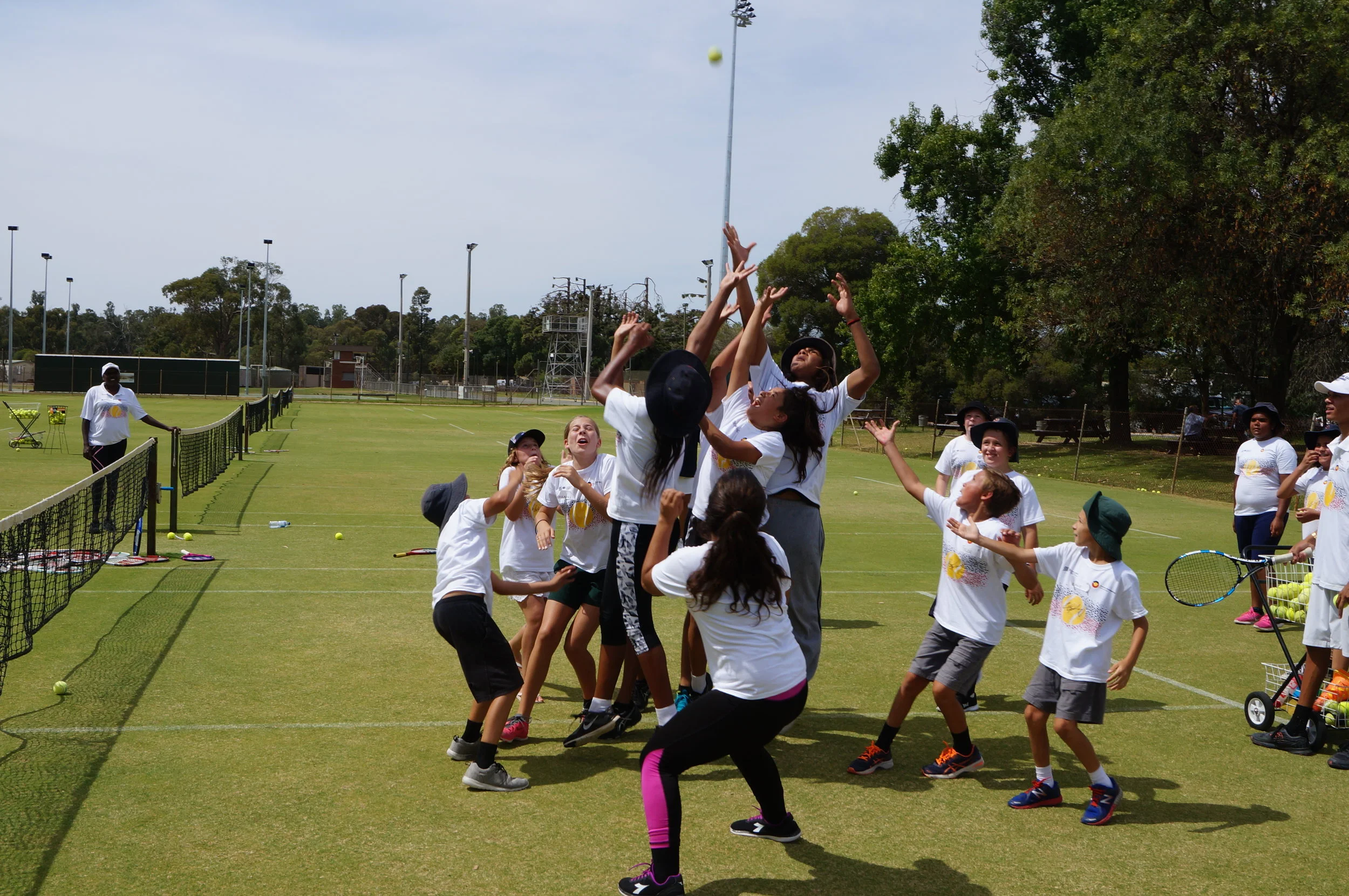 Leaping to survive at Cricket - Tennis!
