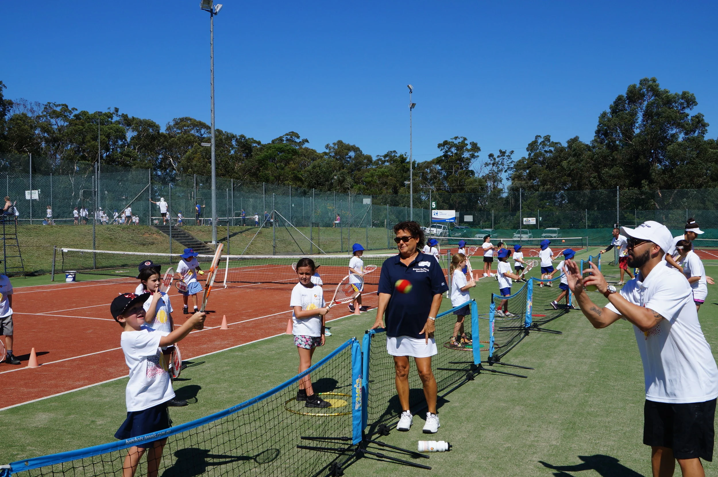 Hot Shots volley strong