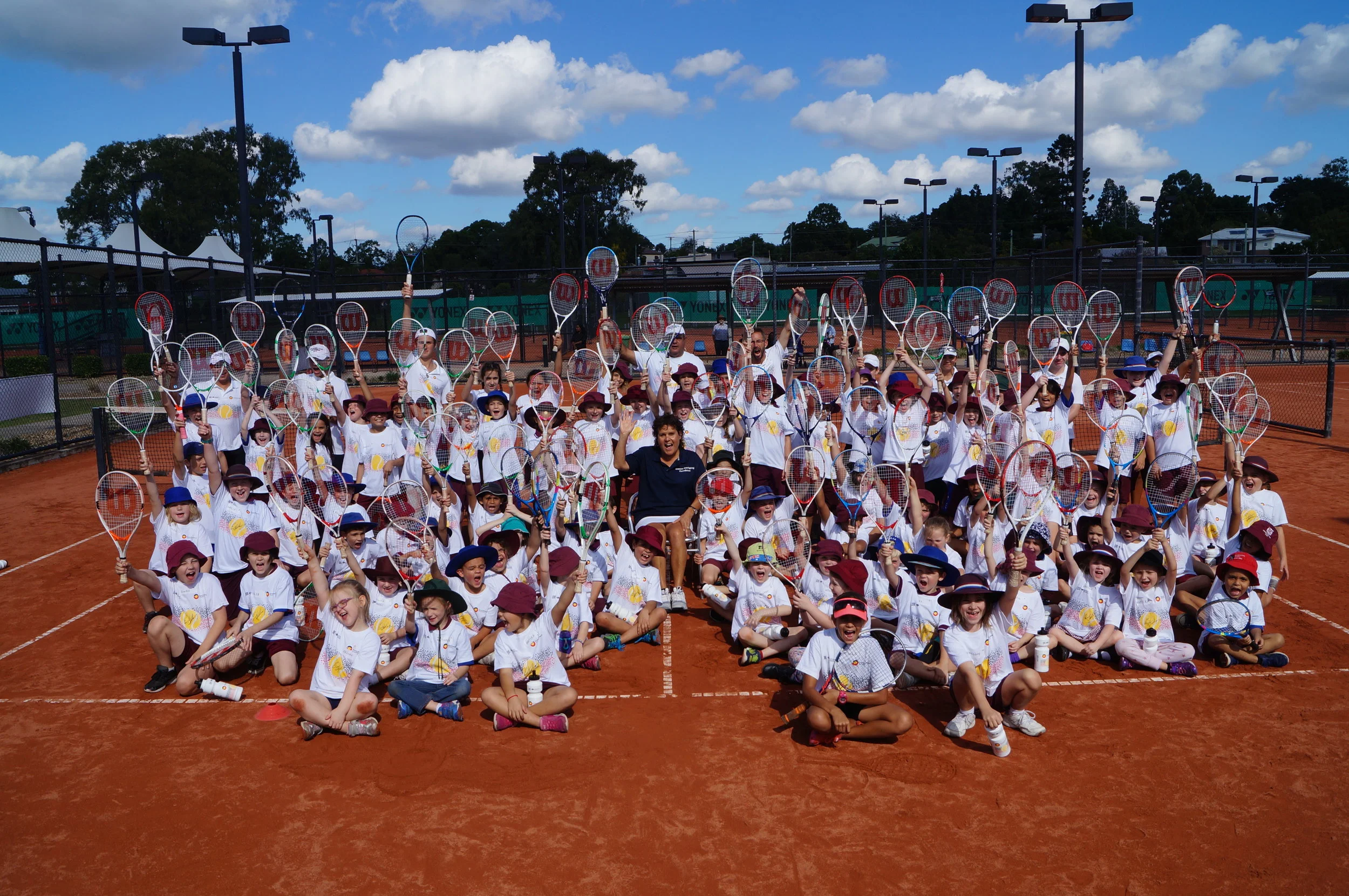 Back on the clay with the kids in Ipswich