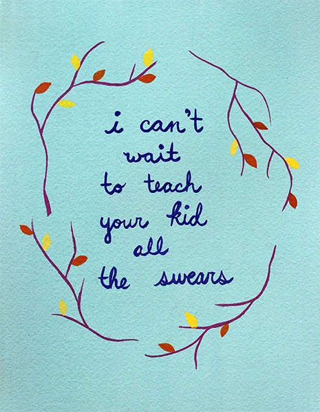 for rev 2, i got the bright idea to paint the words BEFORE the surrounding branches...but i totally hate how my handwriting (handpainting?) came out in this. i need to keep practicing. there will be a rev3...