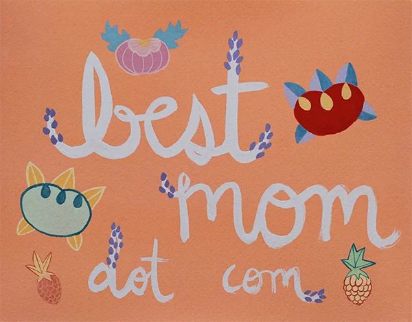 i painted the lettering first...and i didn't like it, but i decided to just practice painting these cute little japanese things... this is FOR SURE going to get a rev 2...