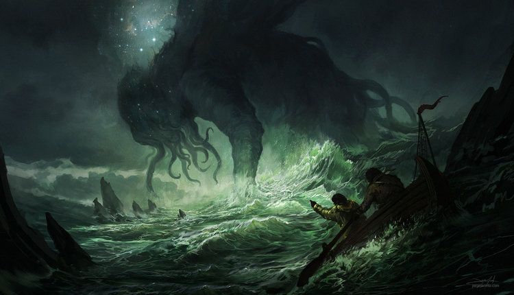 Artwork Cthulhu autorstwa Jorge'a Jacinto