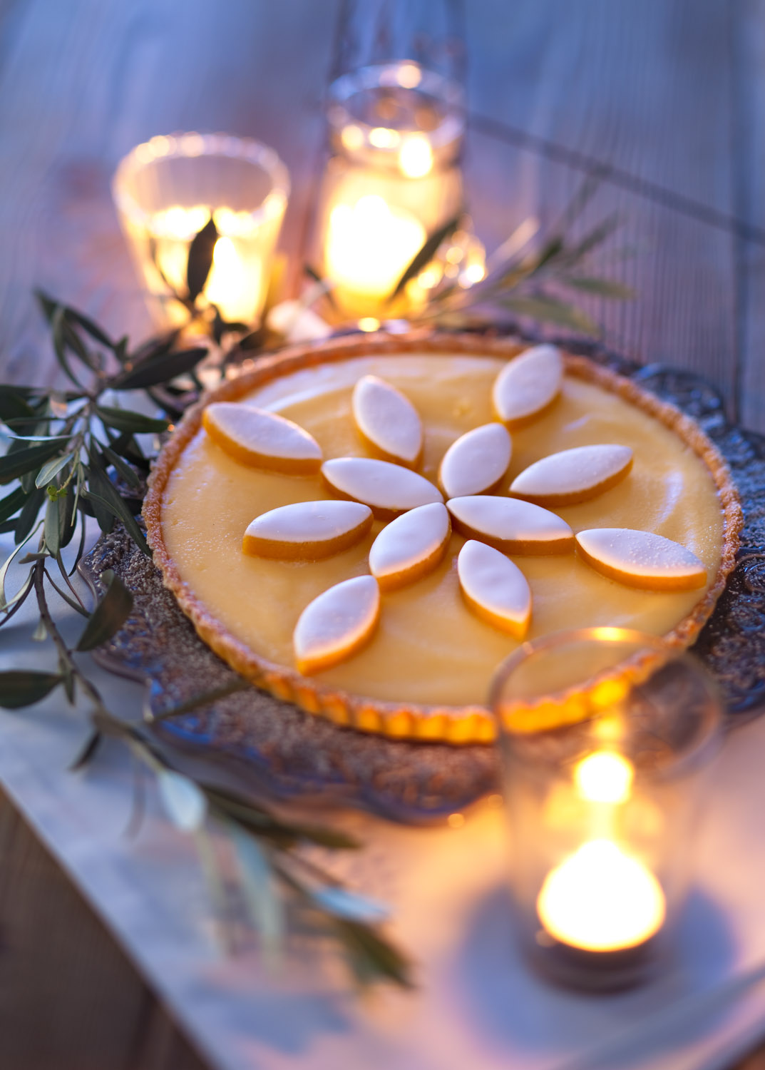 tarte citron calissons