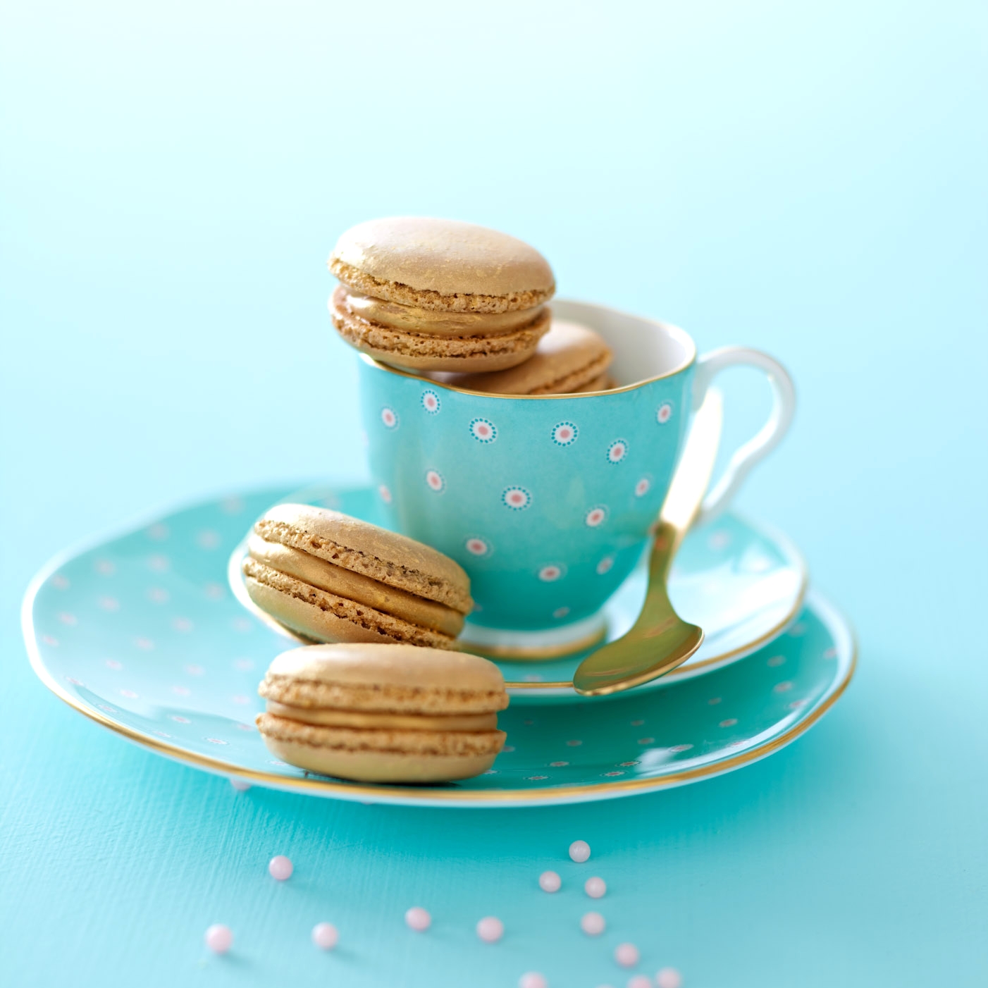 Macaron réglisse