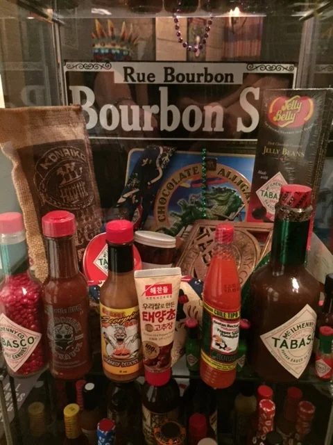 Hot sauces from around the world. 