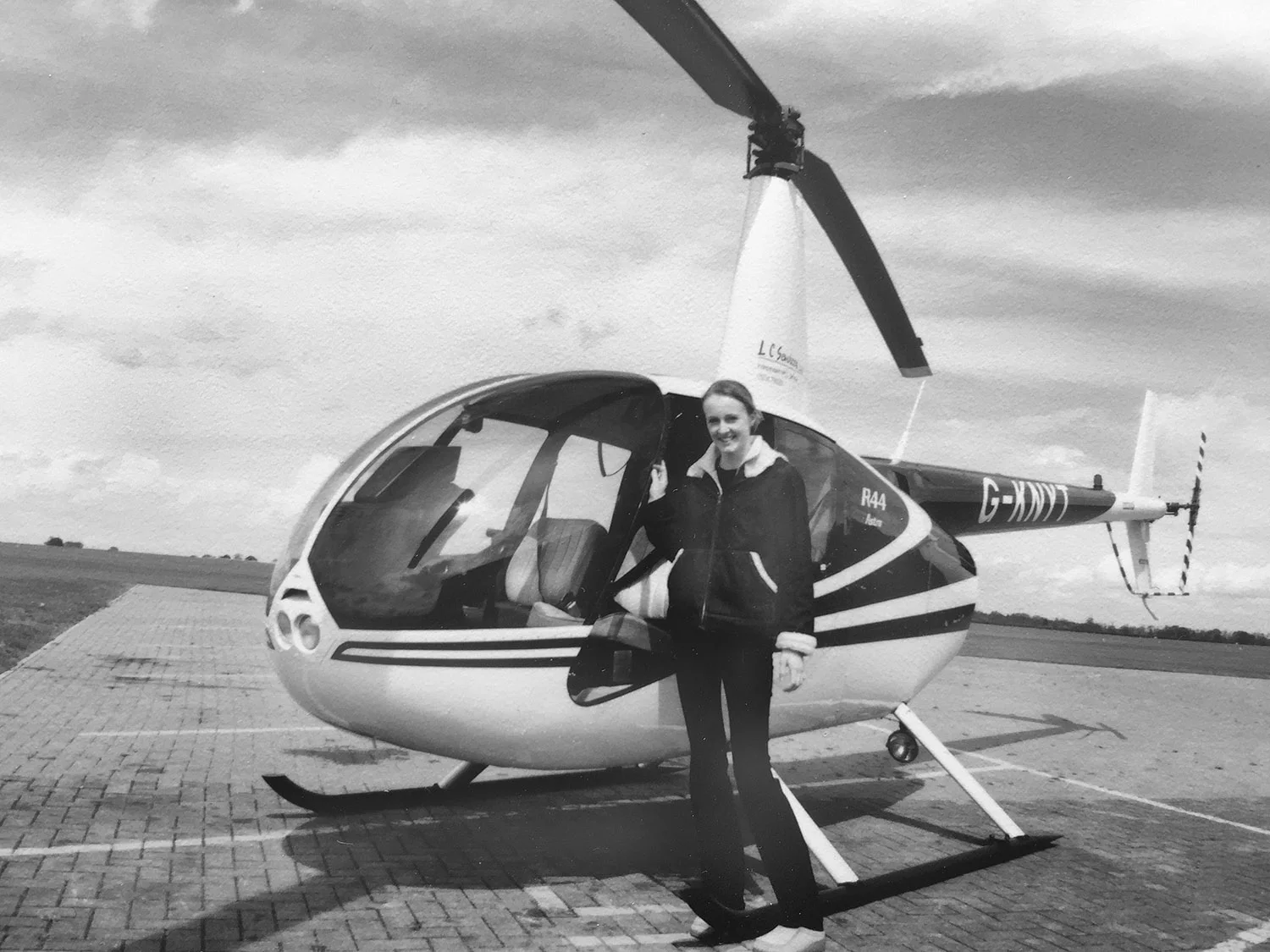 Lauren Perkins aged 14 during her work experience with us.