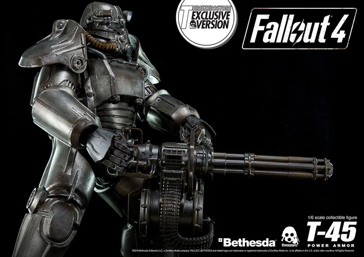 Fo4よりt 45 パワーアーマーが1 28予約販売開始 Threezero Blog Jp