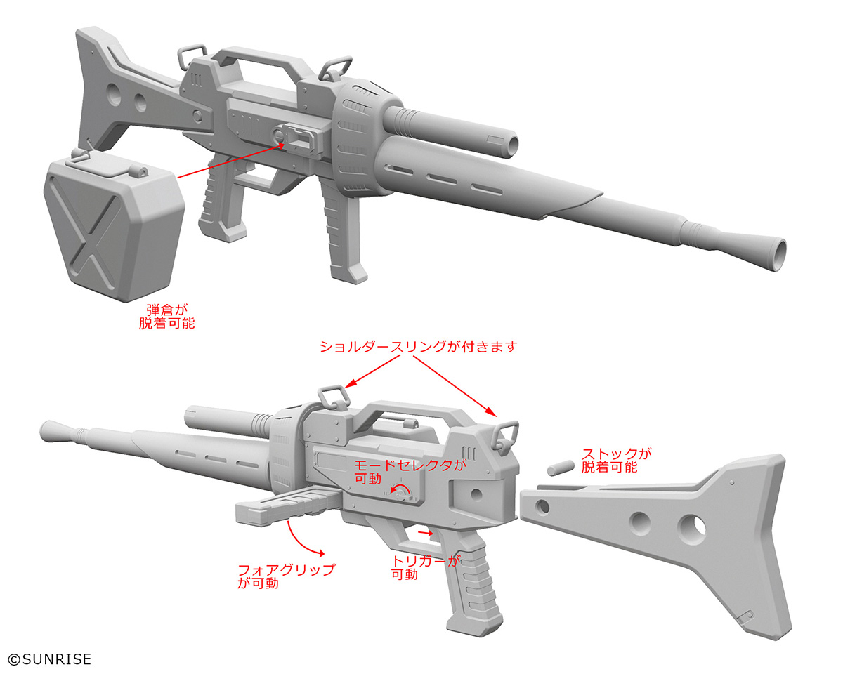 1 12スコープドッグの主な仕様ご紹介 Threezero Blog Jp