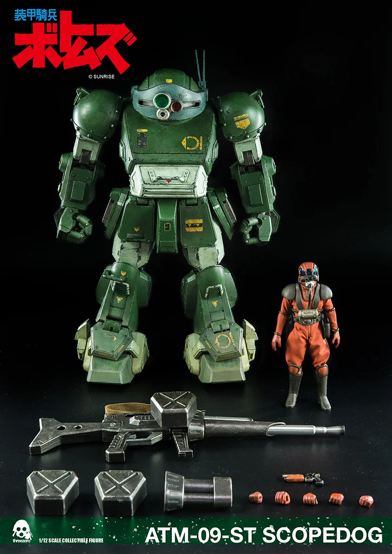 ARMORED TROOPER VOTOMS: ATM-09-ST SCOPEDOG — THREEZERO BLOG JP