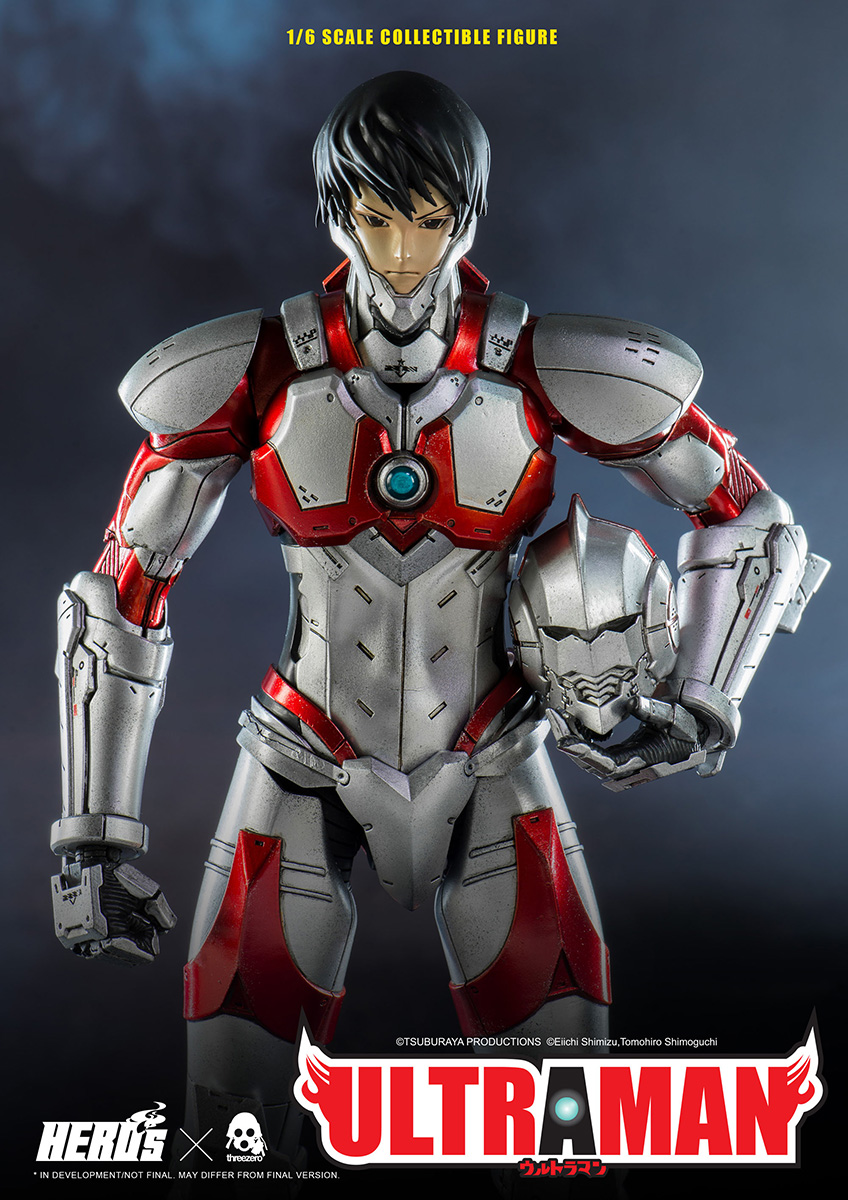 版権正規品 ULTRAMAN 漫画 ウルトラマンスーツ ミニ可動