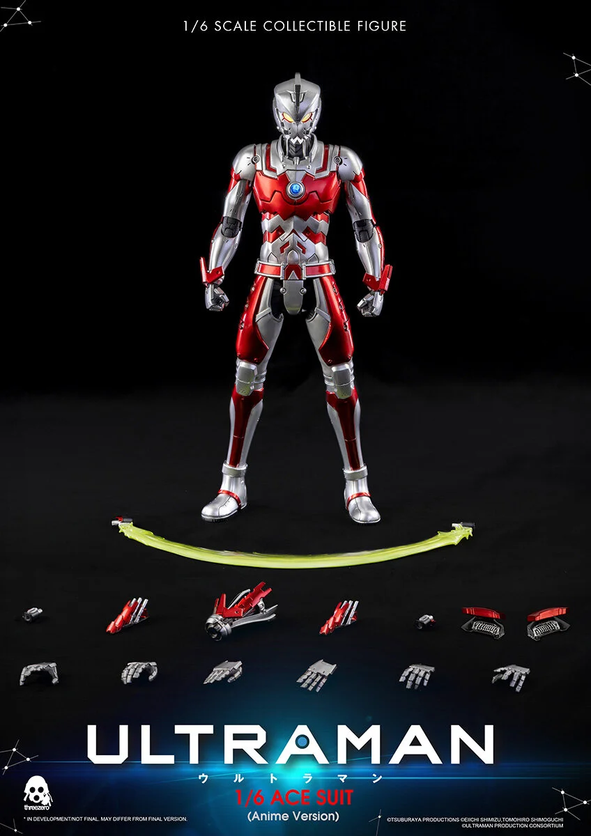ULTRAMAN: 1/6 ACE SUIT (Anime Version) — THREEZERO BLOG JP 