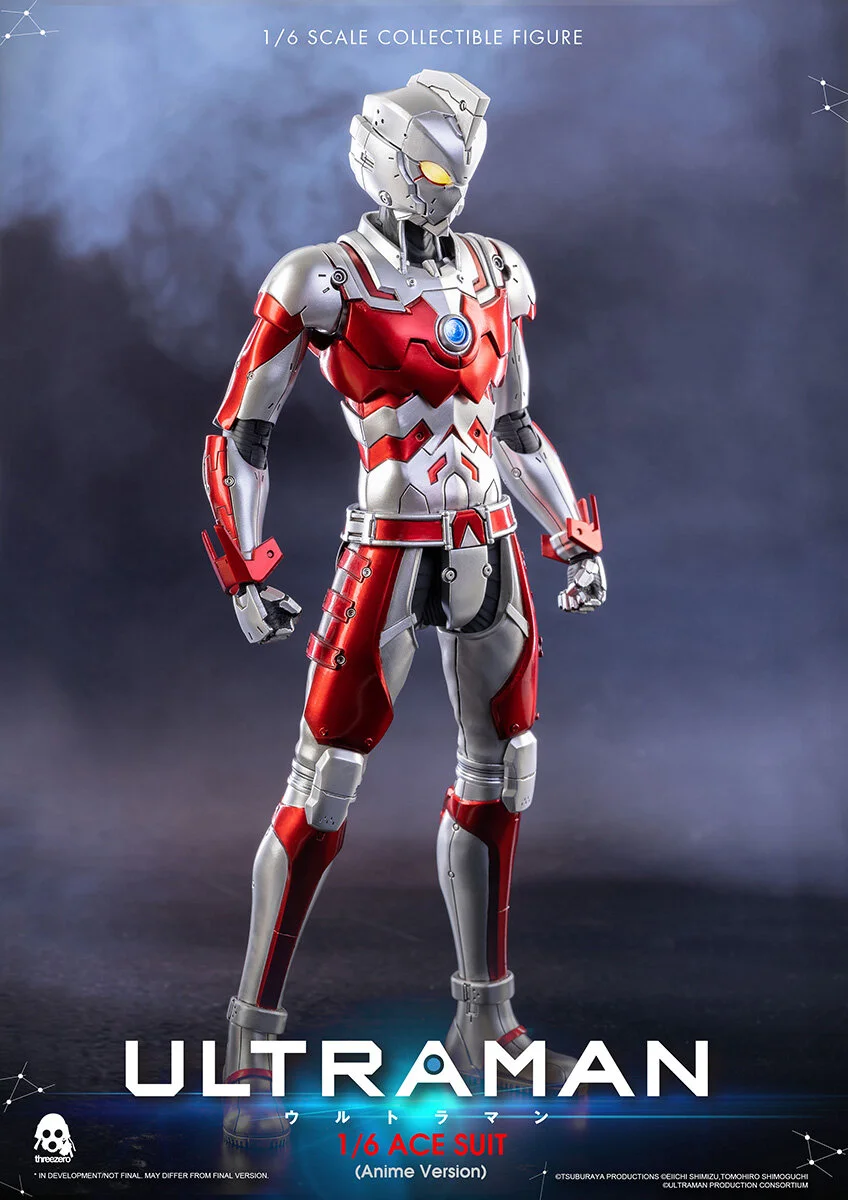 ULTRAMAN: 1/6 ACE SUIT (Anime Version) — THREEZERO BLOG JP