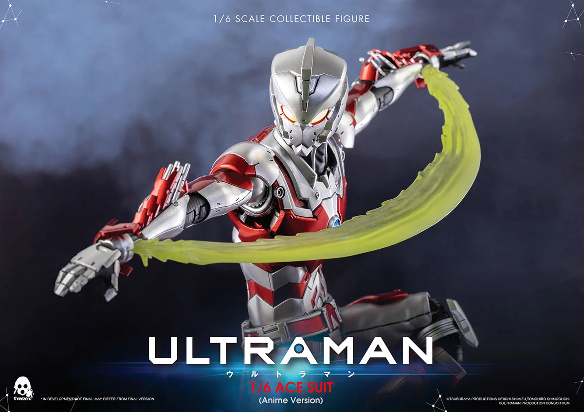ULTRAMAN: 1/6 ACE SUIT (Anime Version) — THREEZERO BLOG JP 