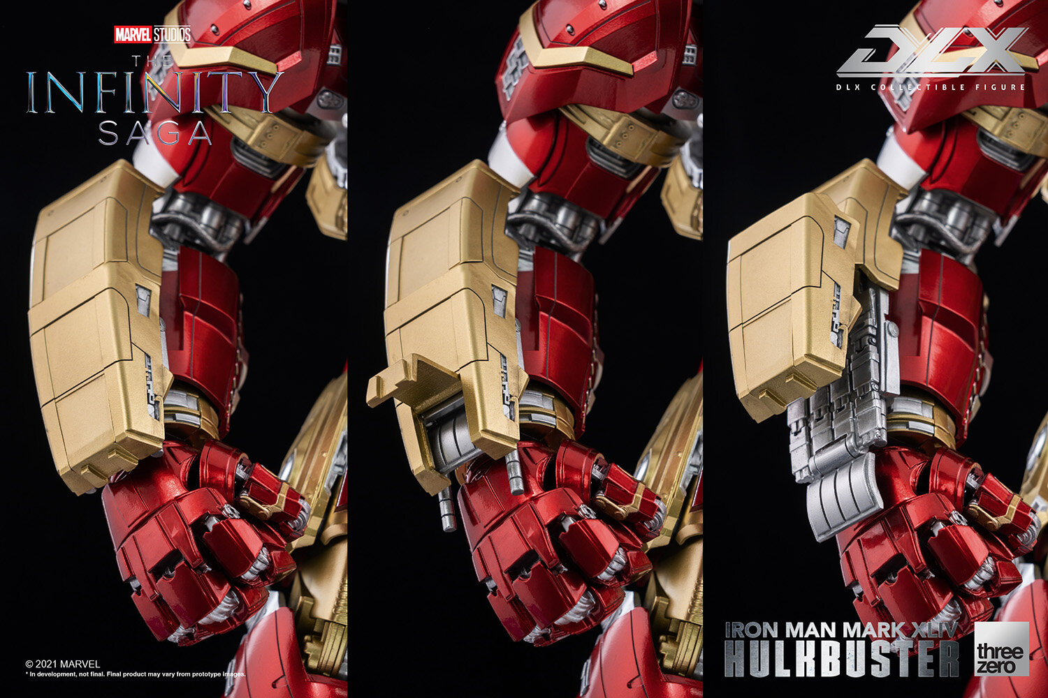 THREEZERO DLX ハルクバスター アイアンマン マーク43 セット DLX 