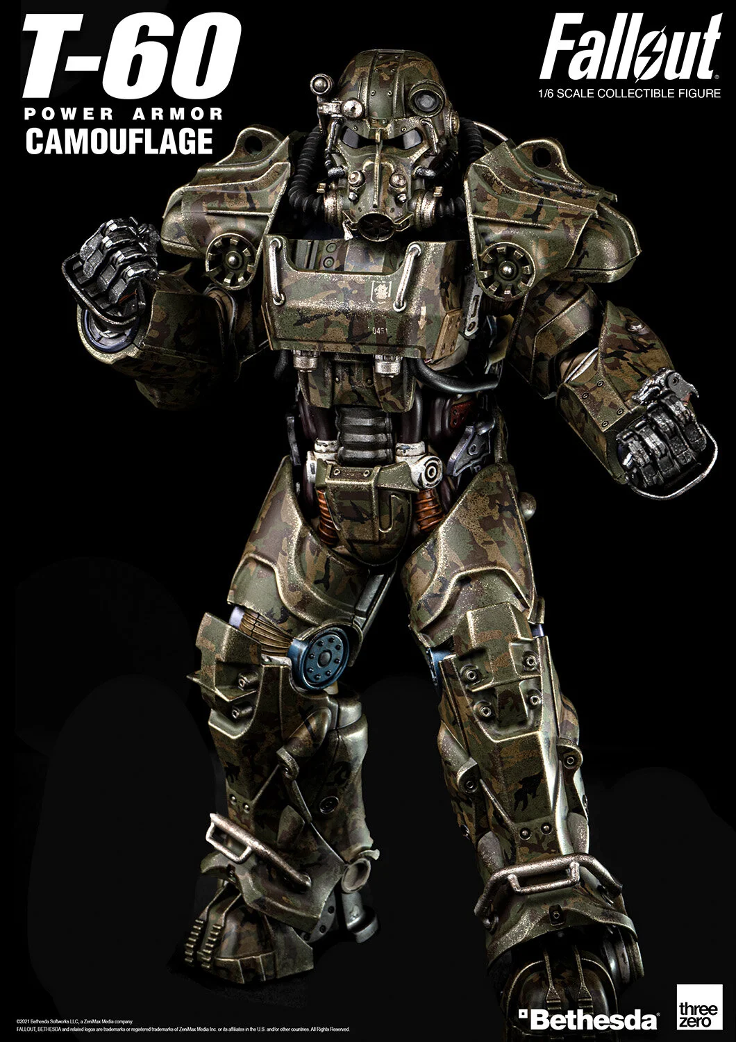 「1/6 T-60 迷彩・パワーアーマー」が現在予約販売中！ — THREEZERO BLOG JP