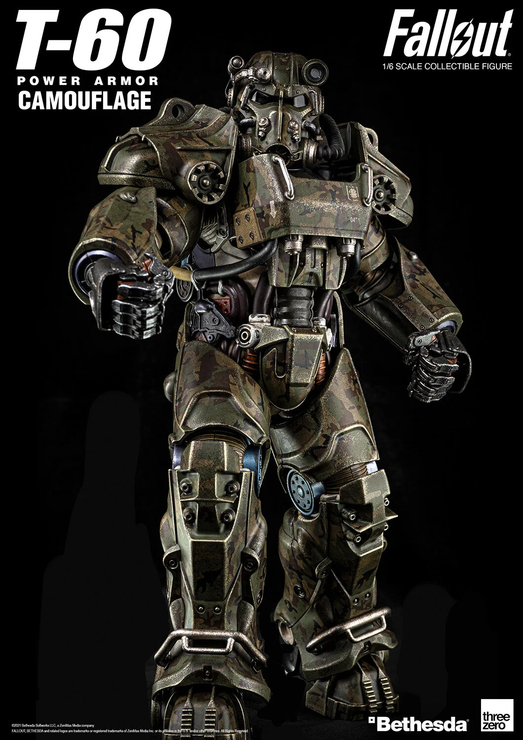「1/6 T-60 迷彩・パワーアーマー」が現在予約販売中！ — THREEZERO BLOG JP