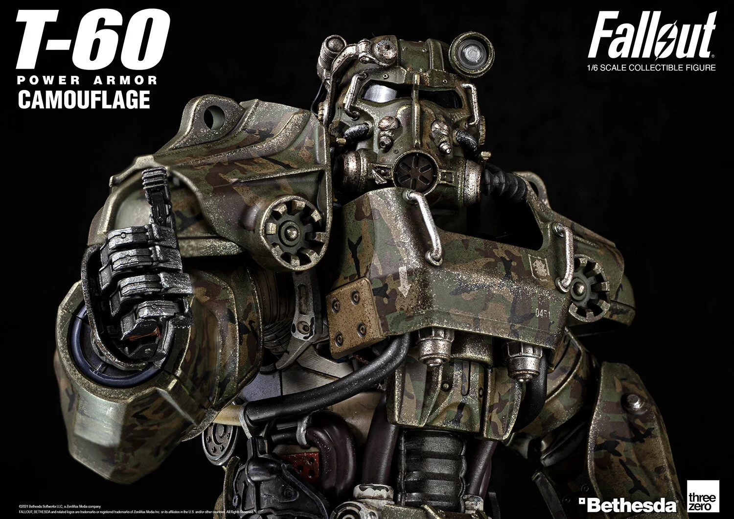 「1/6 T-60 迷彩・パワーアーマー」が現在予約販売中！ — THREEZERO BLOG JP