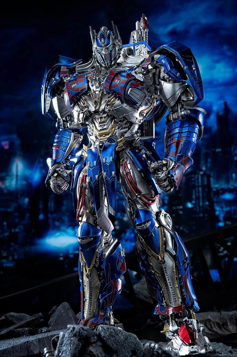 楽天最安値に挑戦 threezero DLX オプティマスプライムの交換ヘッド  