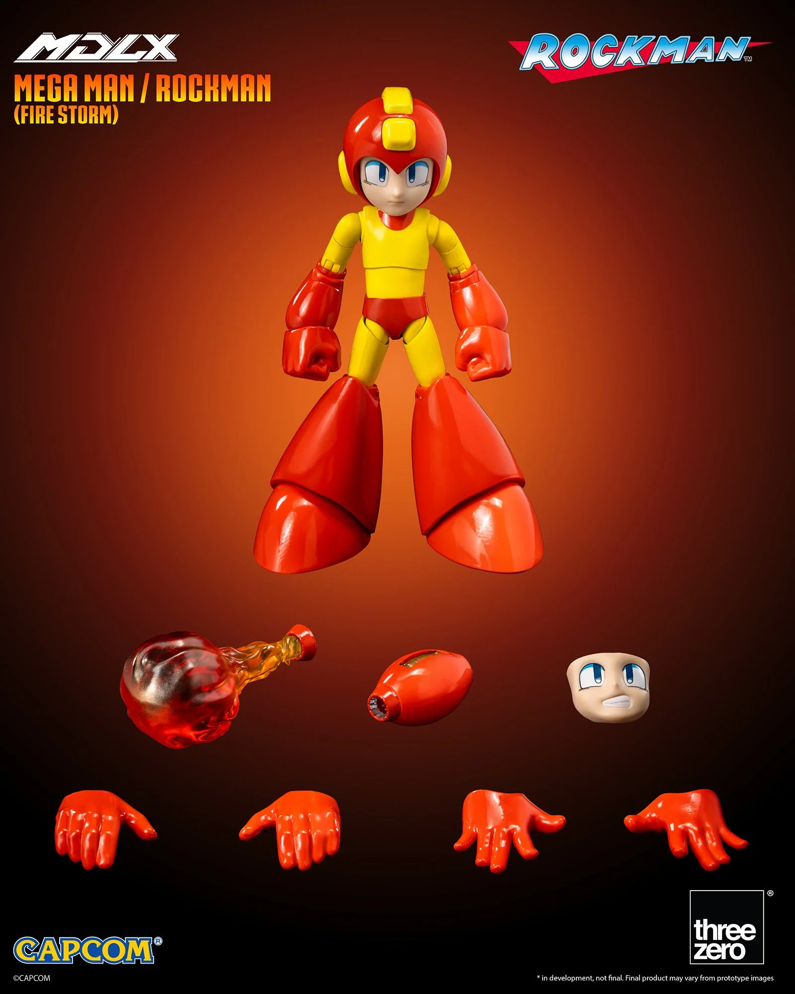 MDLX ロックマン（ファイヤーストーム）」が予約販売中