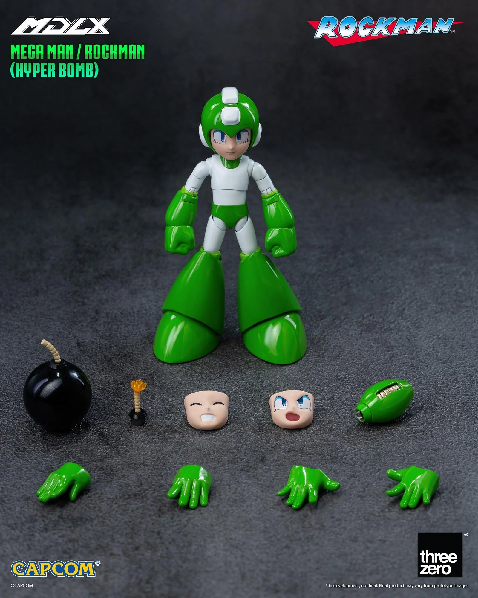 ロックマン』より「MDLX ロックマン（ハイパーボム）」がthreezero